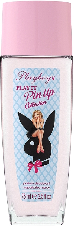 Playboy Play It Pin Up - Дезодорант-спрей для тіла — фото N1
