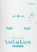 Духи, Парфюмерия, косметика УЦЕНКА  Маска для лица "Зимняя ваниль" - Lululun Premium Face Mask *