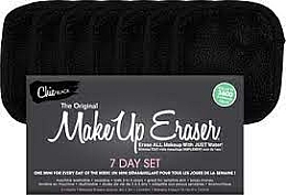 Набор - MakeUpEraser 7-Day Set Chic Black (cloth/7pcs) — фото N2