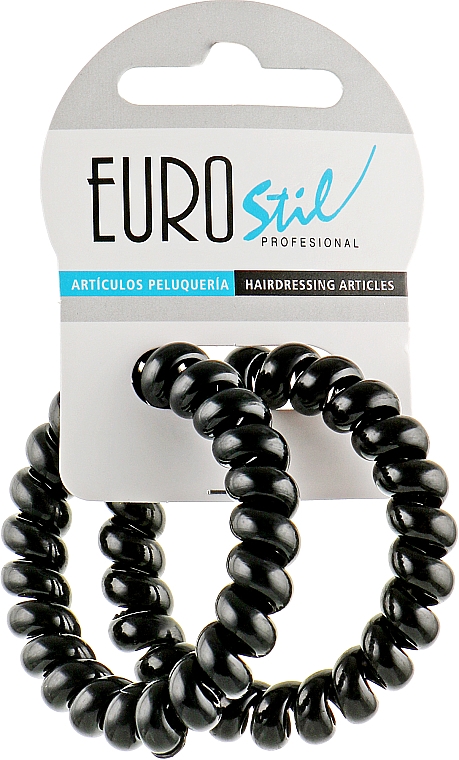 Резинки для волосся, 2 шт., 04840/50 - Eurostil — фото N1