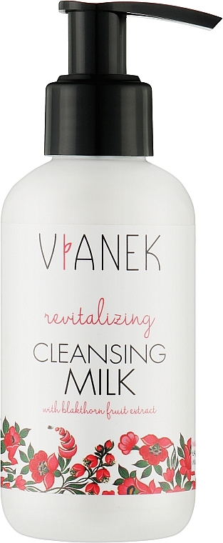 Відновлювальне молочко для видалення макіяжу - Vianek