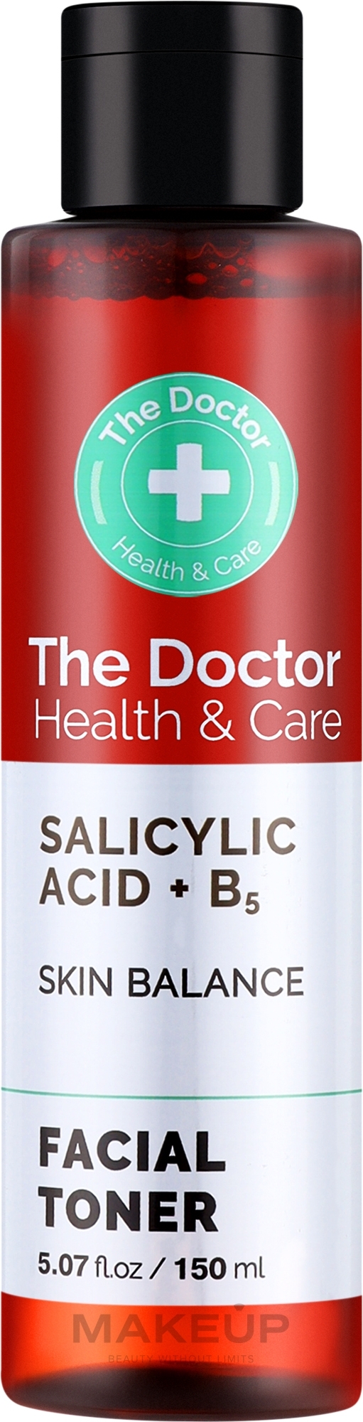 Тонер для обличчя - The Doctor Health & Care Salicylic Acid + B5 Toner — фото 150ml