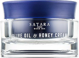 Крем с оливковым маслом и мёдом - Satara Dead Sea Olive Oil & Honey Cream — фото N4