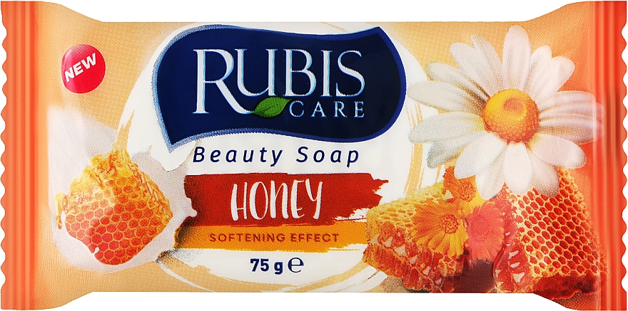 Мило "Мед" - Rubis Care Honey Beauty Soap — фото N1