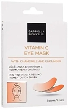 Парфумерія, косметика Патчі під очі з ромашкою та огірком - Gabriella Salvete Vitamin C Eye Mask