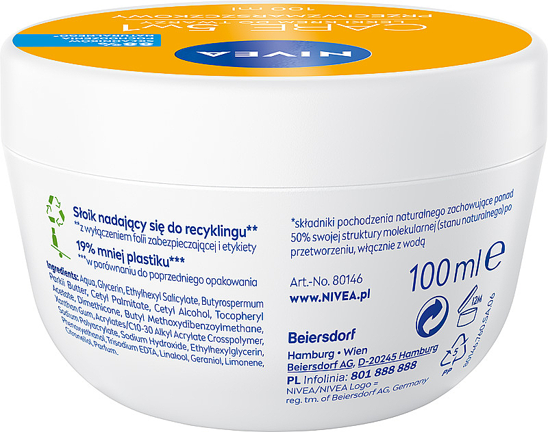 Легкий антивозрастной крем для лица - NIVEA Care Light Anti-Wrinkle Cream — фото N3
