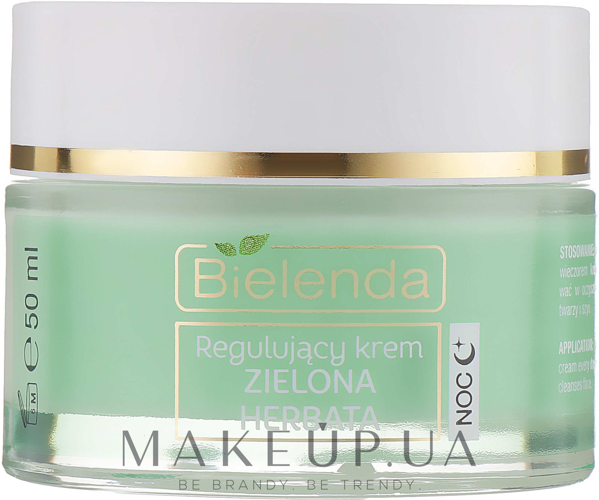 Регулювальний крем - Bielenda Green Tea Regulating Night Face Cream Combination Skin — фото 50ml
