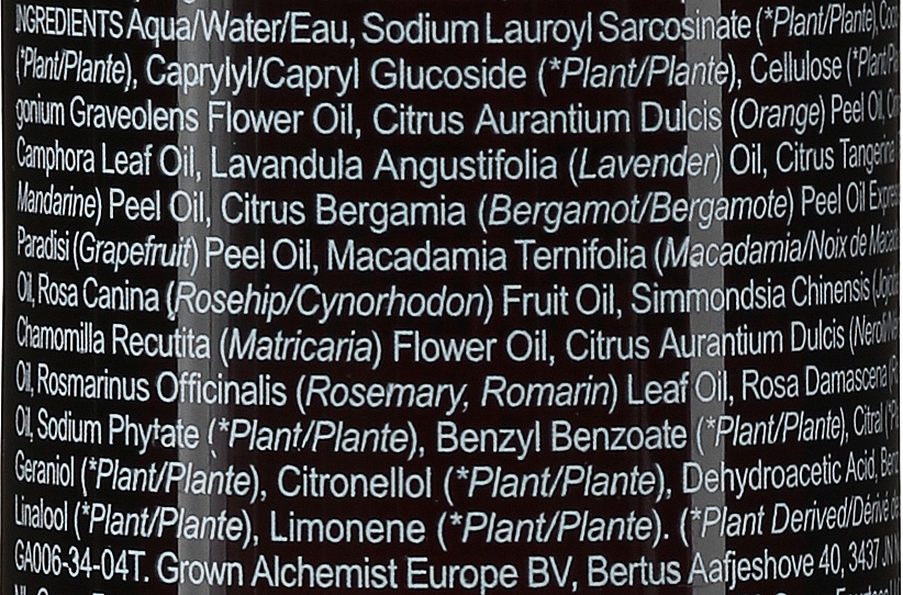 Гель для душа - Grown Alchemist Body Cleanser Chamomile, Bergamot & Rosewood — фото N4