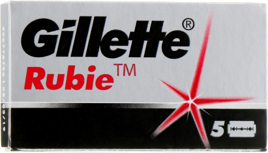 Лезвия - Gillette Rubie