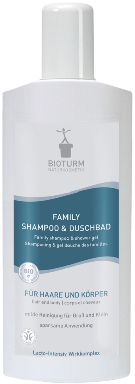 Семейный шампунь-гель для душа - Bioturm Family Shampoo & Shower Gel Nr.20 — фото N1