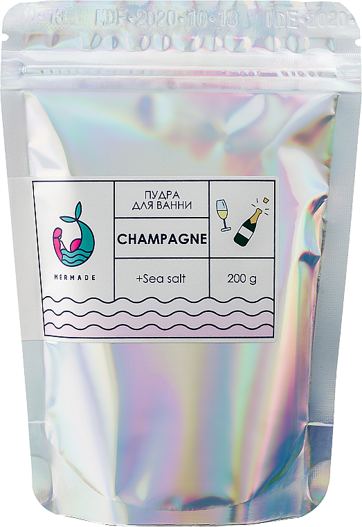 Пудра для ванны - Mermade Champagne Bath Powder