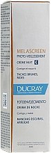 Парфумерія, косметика Нічний крем для обличчя - Ducray Melascreen Night Cream