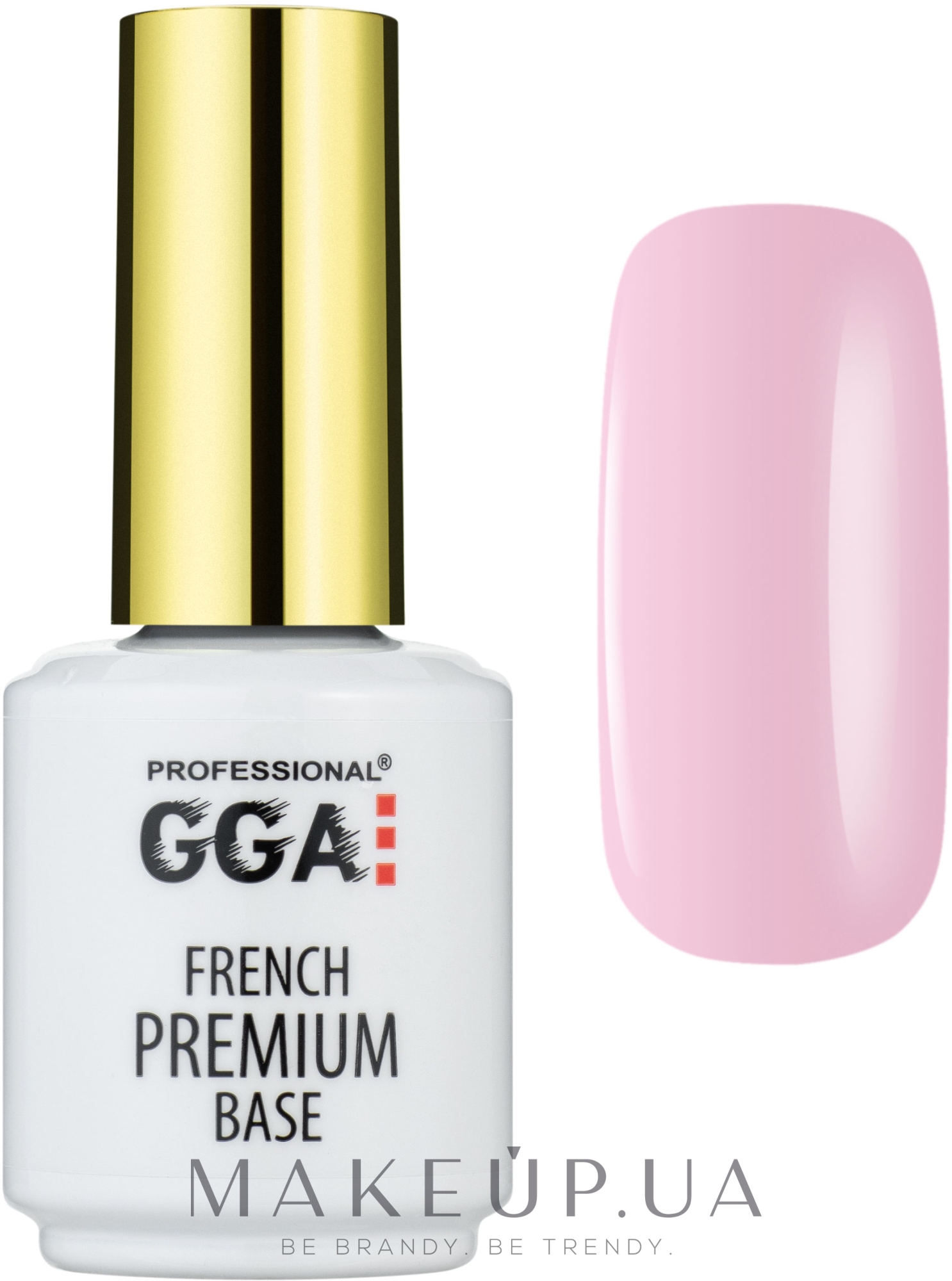 База для гель-лака "Френч премиум" - GGA Professional French Premium Base — фото 02