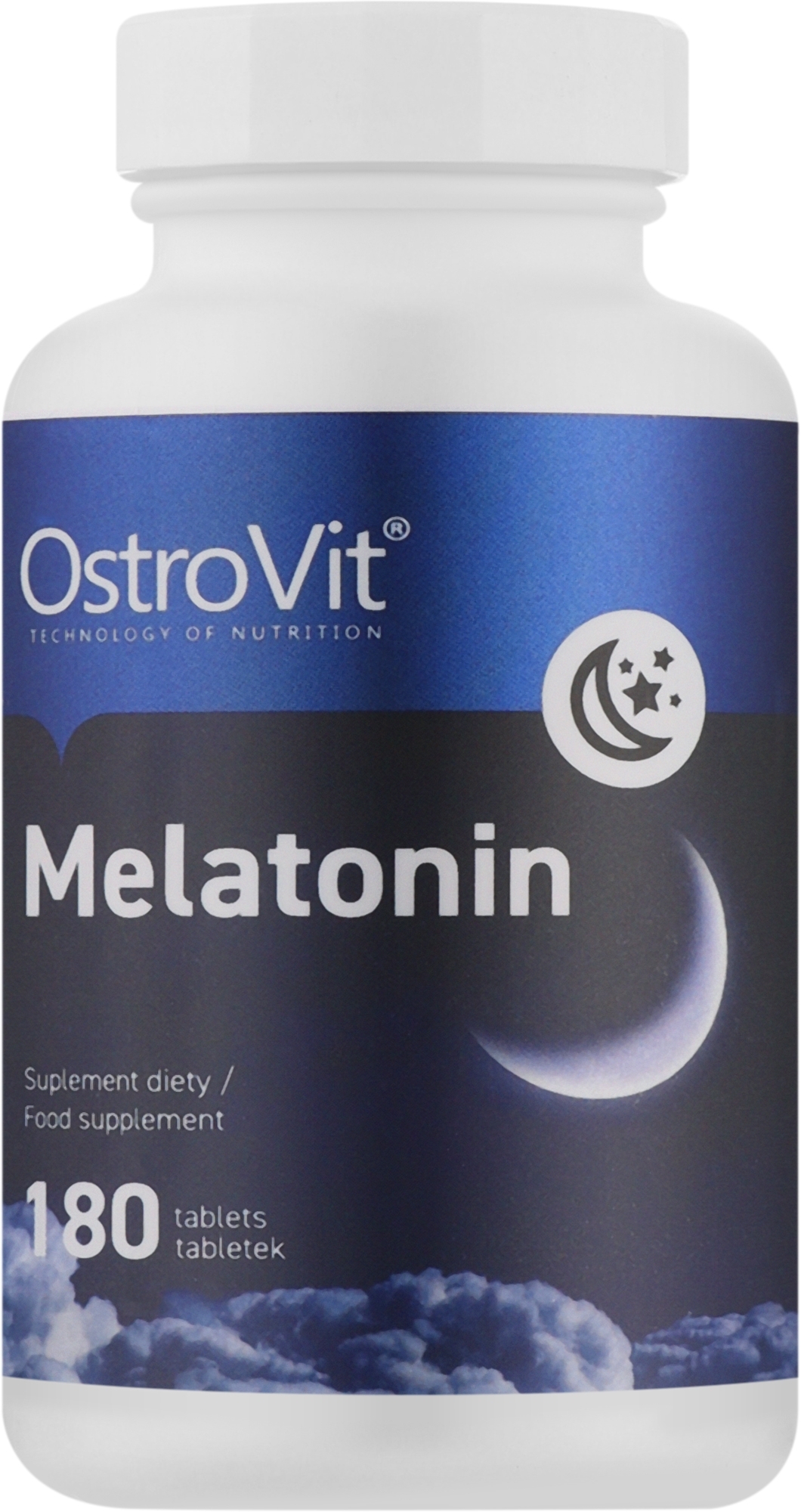 Пищевая добавка "Melatonin", в таблетках - OstroVit Keep Sleep Melatonin — фото 180шт