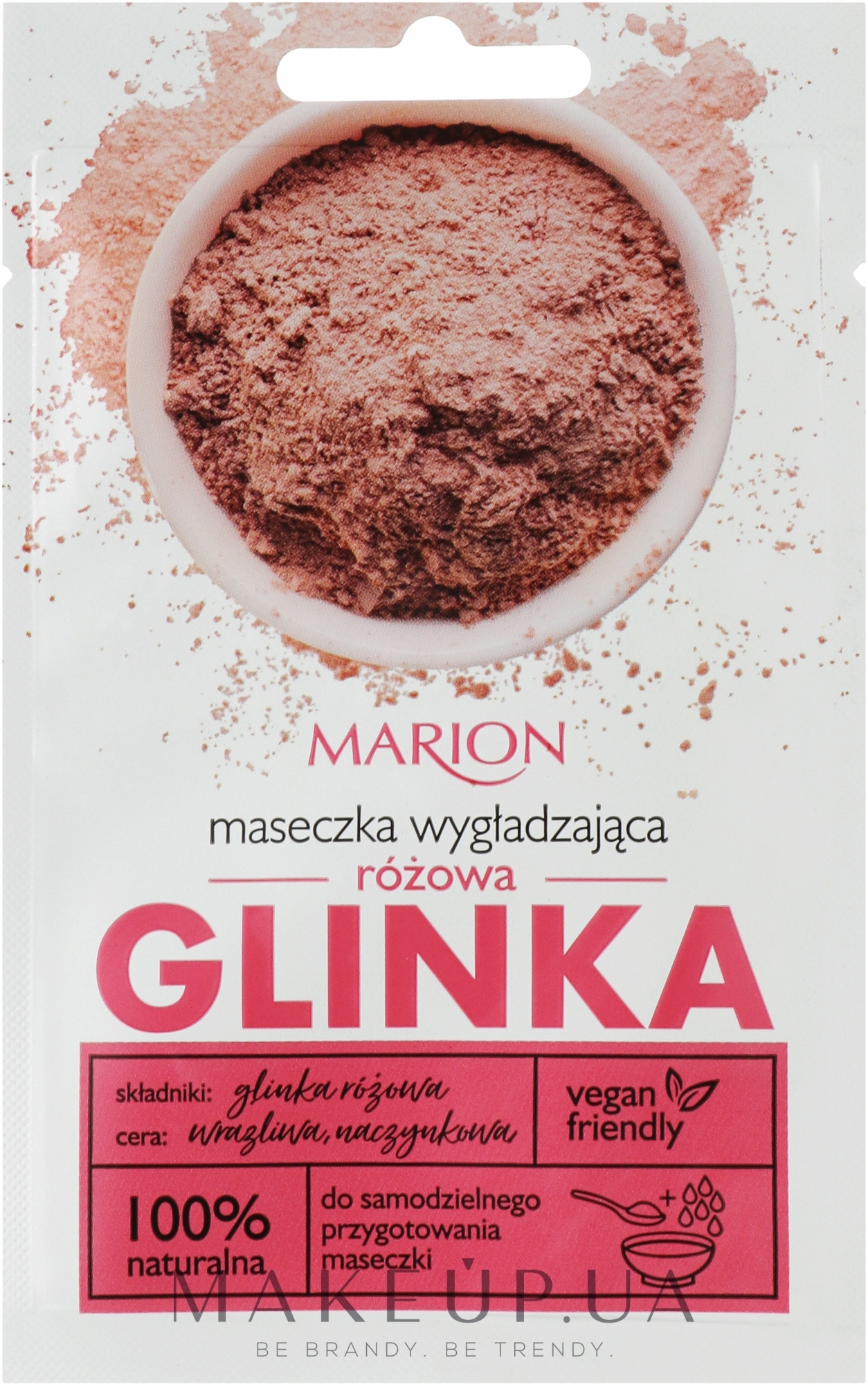 Маска для обличчя на основі рожевої глини - Marion SPA Mask — фото 8g