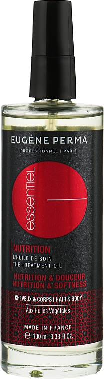 Живильно-відновлювальна олія для волосся - Eugene Perma Essentiel Nutrition Oil — фото N1