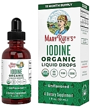 Парфумерія, косметика Рідкі краплі з йодом - MaryRuth Organic Iodine Liquid Drops