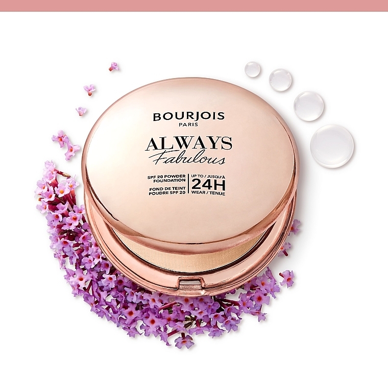 Пудра для лица - Bourjois Paris Always Fabulous SPF 20 Powder Foundation — фото N6