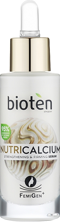 Сироватка для обличчя - Bioten Nutricalcium Strengthening & Firming Serum — фото N1