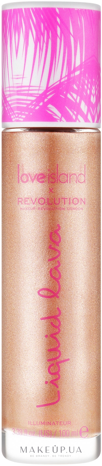 Хайлайтер для обличчя й тіла - Makeup Revolution x Love Island Liquid Lava — фото 100ml