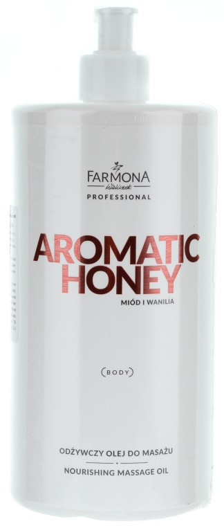 Апельсинове Масло для масажу - Farmona Aromatic Honey Nourishing Massage Oil