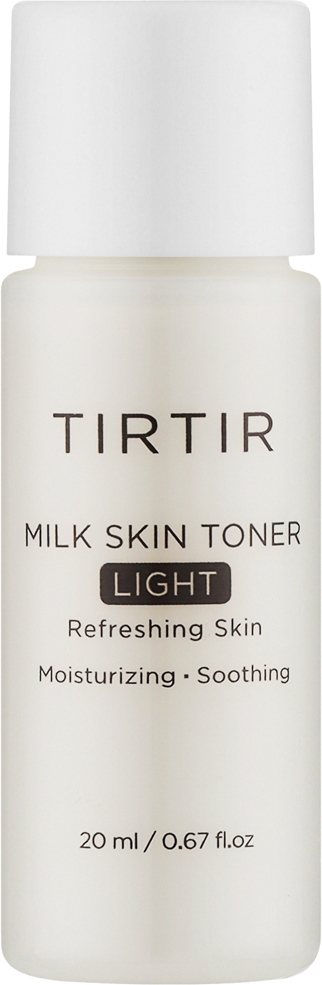 Легкий увлажняющий тонер для лица - Tirtir Milk Skin Toner Light (мини) — фото 20ml