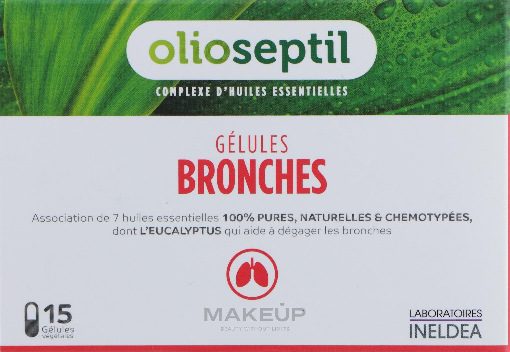 Олиосептил Бронхи - Olioseptil Bronches — фото 15шт