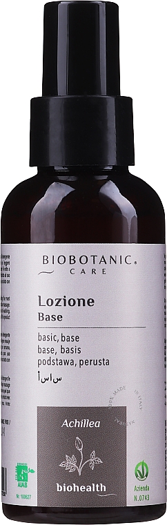 Лосьон для волос из тысячелистника и тимьяна - BioBotanic BioHealth Basic Lotion — фото N1