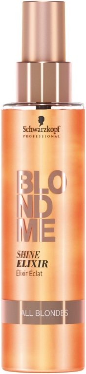 Эликсир для усиления блеска для всех оттенков блонд - Schwarzkopf Professional Blondme Shine Elixir