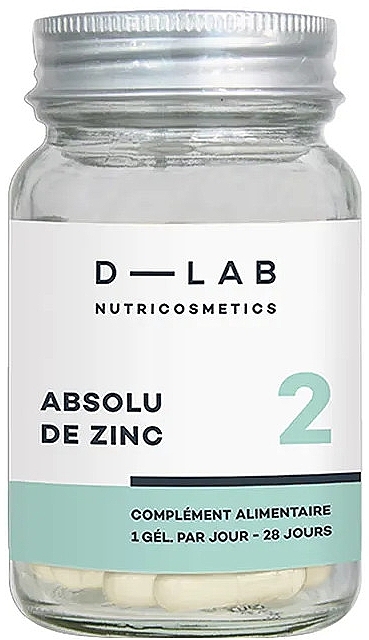 Харчова добавка "Абсолютний цинк" - D-Lab Nutricosmetics Absolu de Zinc — фото N1