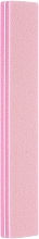 Пилка-баф для нігтів двостороння, пряма 100\180, рожева - Tools For Beauty Straight Pink — фото N1