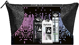 Духи, Парфюмерия, косметика Набор - Syoss Salon Plex (shm/500ml + balm/500ml + spray/300ml + pouch)