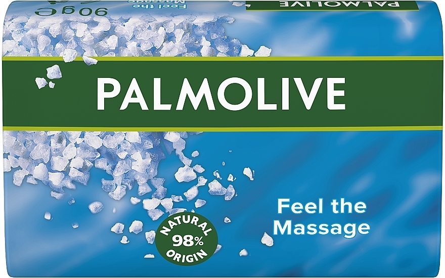 Твердое мыло "Твой массаж" с морской солью - Palmolive Naturals — фото N1