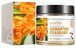 Патчі для очей з османтусом - Sadoer Osmanthus Fragrans Moisturize Eye Mask — фото N1