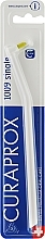 Парфумерія, косметика Монопучкова зубна щітка "Single CS 1009", біло-салатова - Curaprox