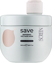 Фитопротеиновая маска для восстановления волос - Screen Purest Save Repairing Veg Hair Mask — фото N3