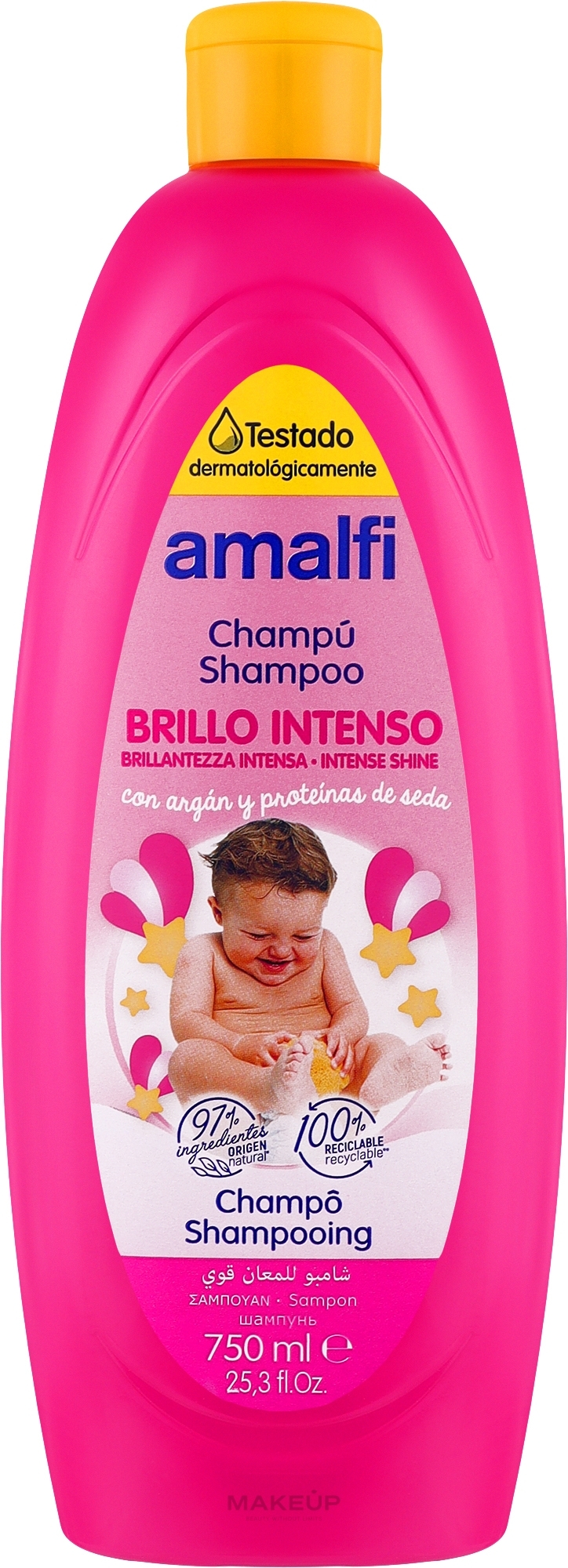 Шампунь дитячий "Інтенсивний блиск" - Amalfi Kids Shampoo — фото 750ml