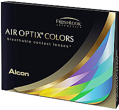 Парфумерія, косметика Кольорові контактні лінзи, 2 шт., Amethyst - Alcon Air Optix Colors