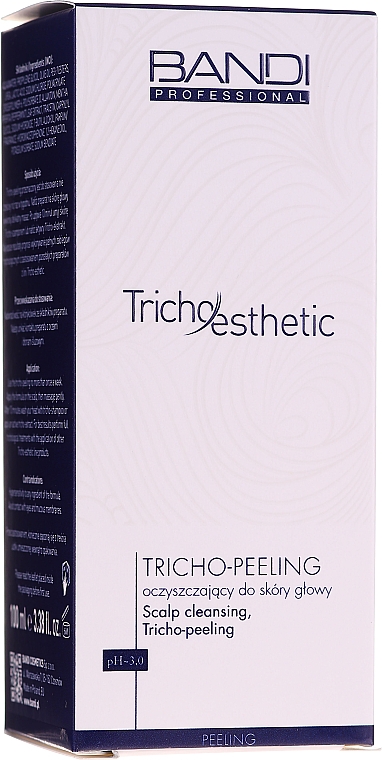 Трихо-пілінг для очищення шкіри голови - Bandi Professional Tricho Esthetic Tricho-Peeling Scalp Cleansing — фото N3