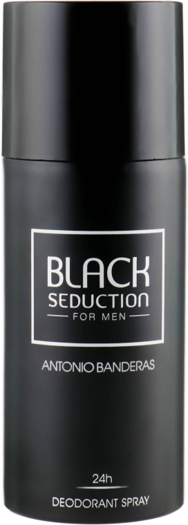 Antonio Banderas Seduction in Black - Дезодорант — фото N1