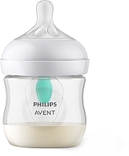 Бутылочка для кормления "Природный поток", с клапаном, 150 мл, 0м+ - Philips Avent Natural — фото N1