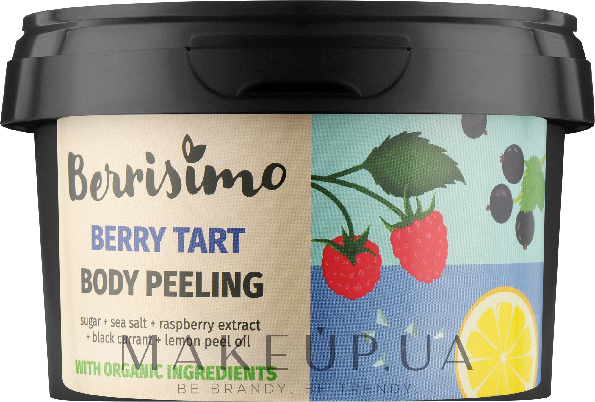 Ягодный пилинг для тела - Berrisimo Berry Tart Body Peeling — фото 350g