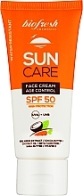 Сонцезахисний крем для обличчя SPF50 - BioFresh Sun Face Cream SPF50 Age Control — фото N1