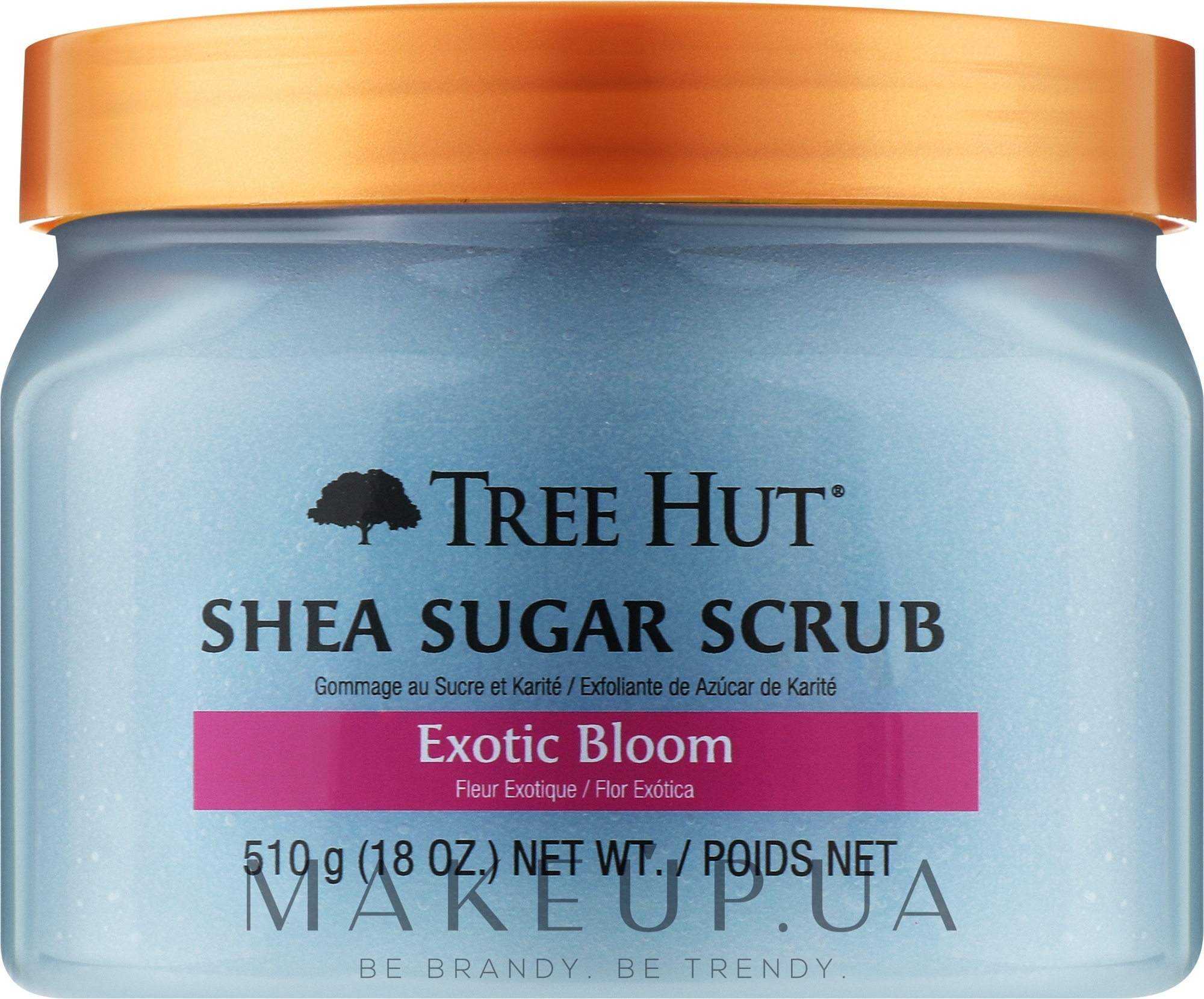 Скраб для тела "Экзотическое цветение" - Tree Hut Shea Sugar Scrub  — фото 510g