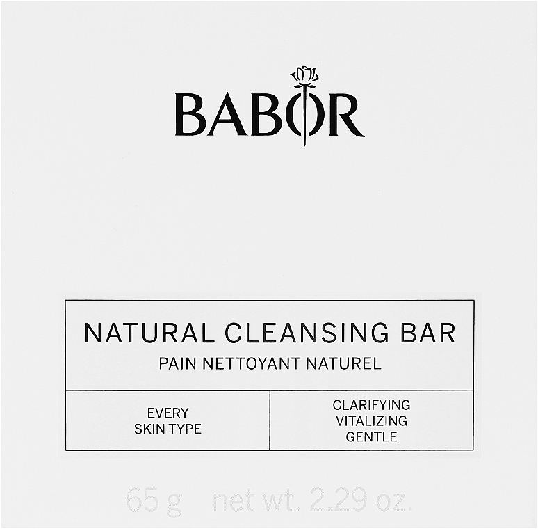 Набор - Babor Natural Cleansing Bar + Box (cleans/65g + box) — фото N3