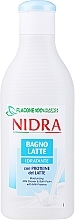 Піна-молочко для ванни з молочними протеїнами - Nidra Moisturizing Milk Bath Foam With Milk Proteins — фото N1
