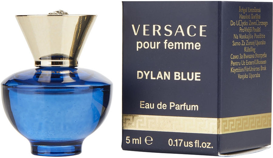 Versace Dylan Blue Pour Femme - Парфюмированная вода (мини) — фото N2