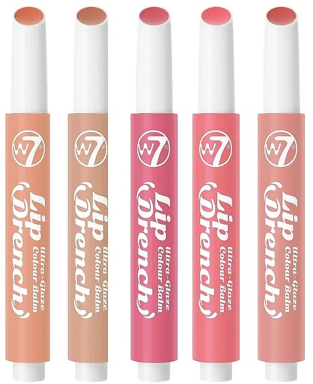 Бальзам для губ - W7 Lip Drench Ultra-Glaze Colour Balm — фото N3