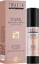 Крем для обличчя з екстрактом равлика - Thalia Snail Recover Cream — фото N2