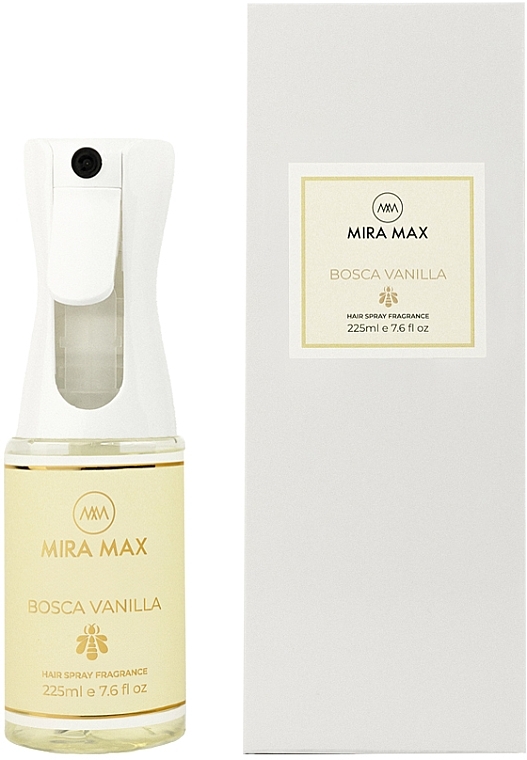 Mira Max Bosca Vanilla - Парфюмированный спрей для волос — фото N1